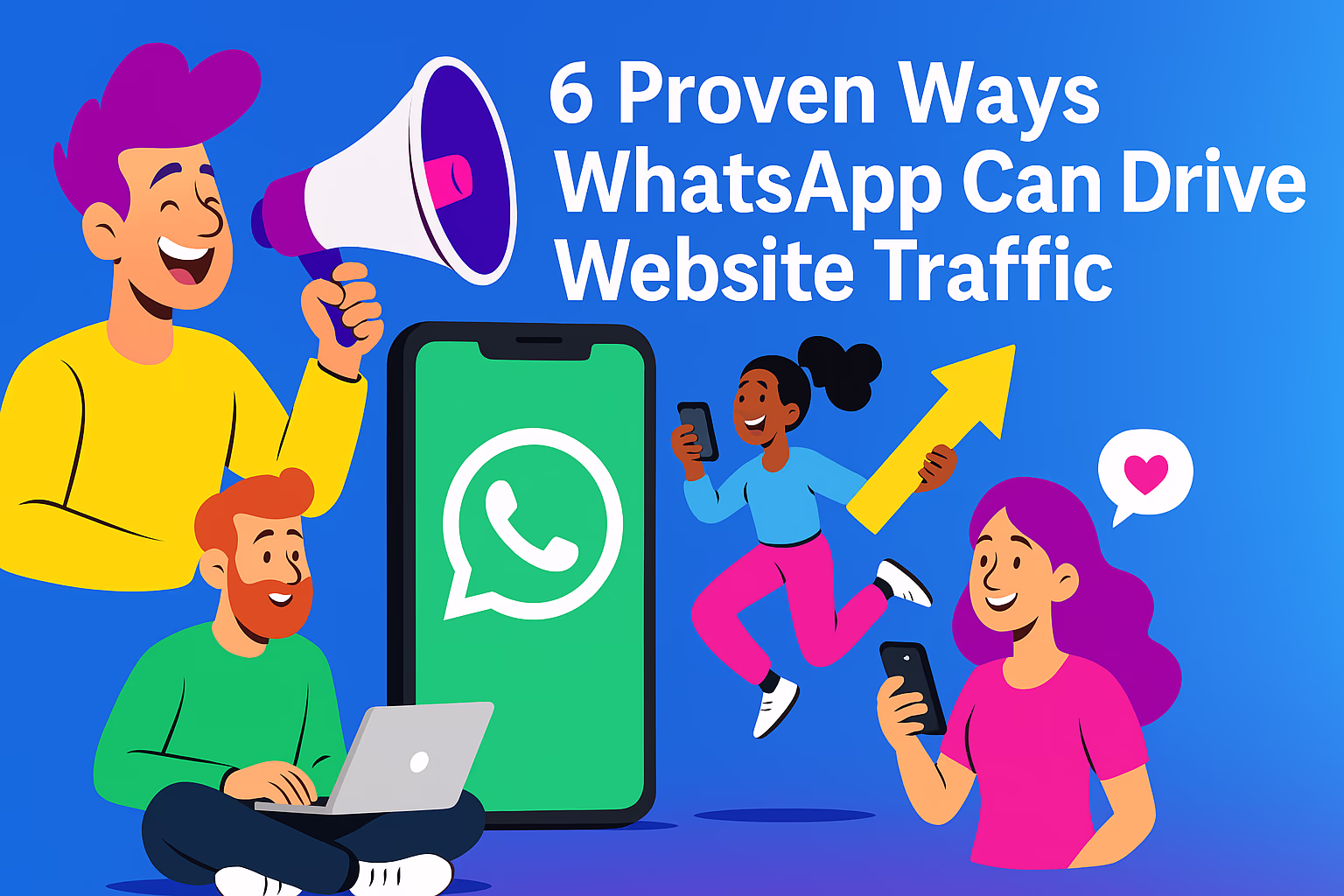 6 Proven Ways WhatsApp Can Drive Website Traffic