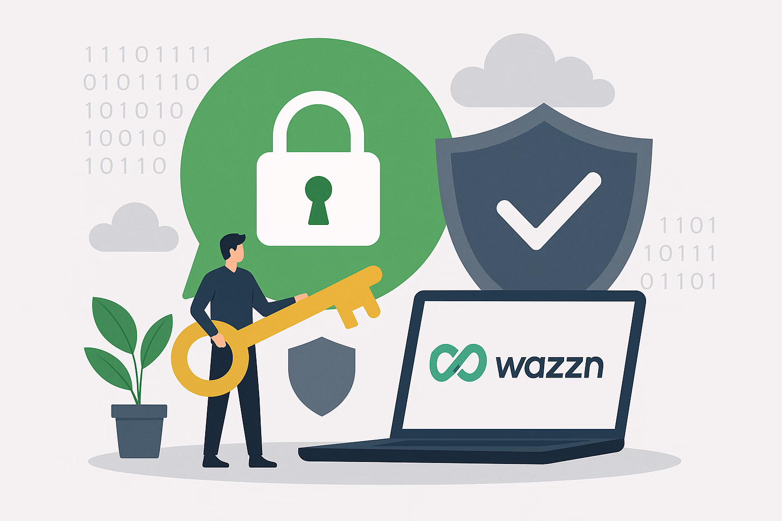 Securing Your WhatsApp Business Data: How Wazzn Protects Your Privacy & Customers