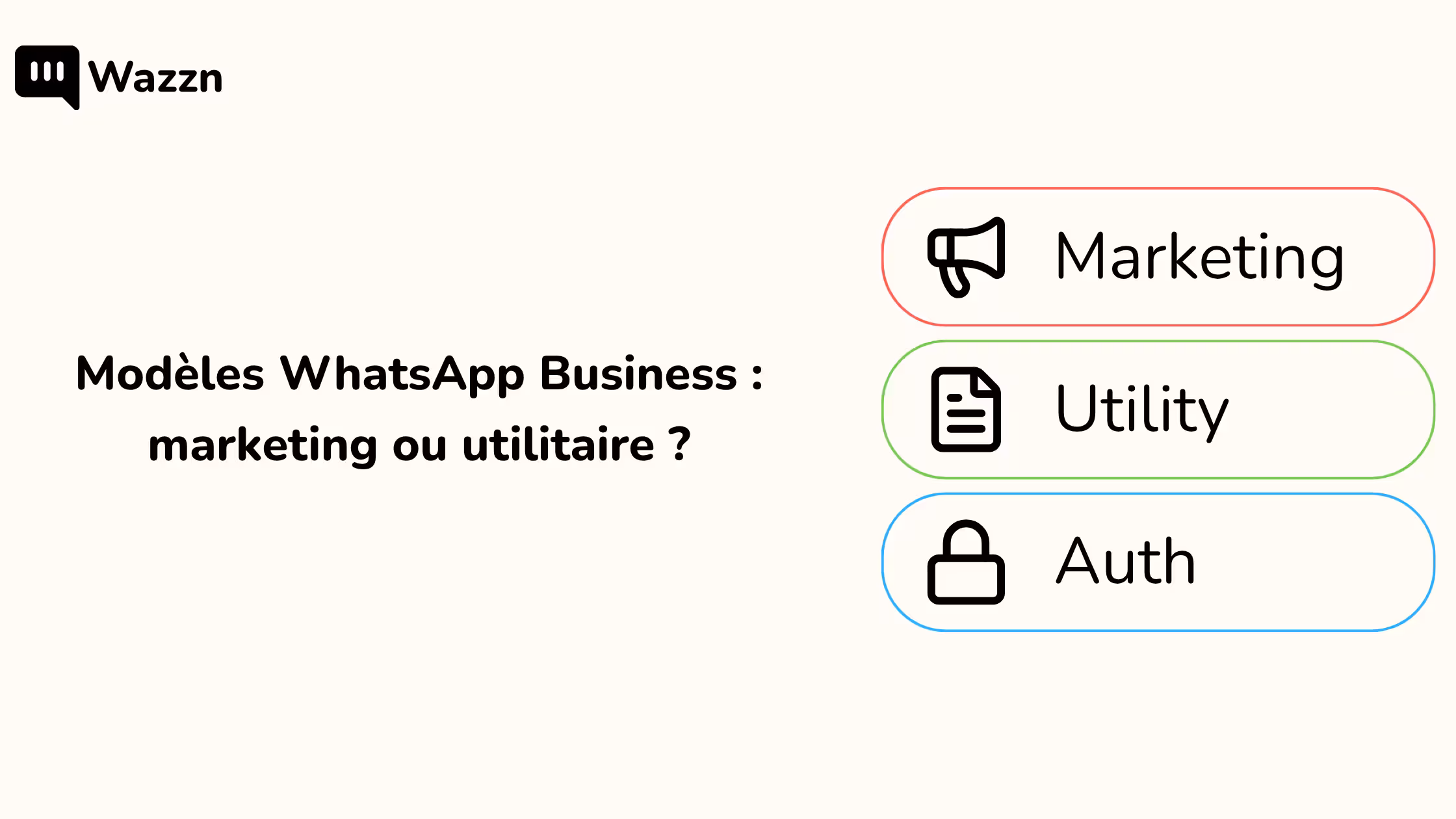 Modèles WhatsApp Business : marketing ou utilitaire ?